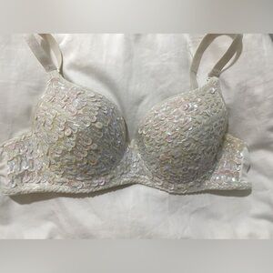 Jeweled and beaded bra top in size M/L